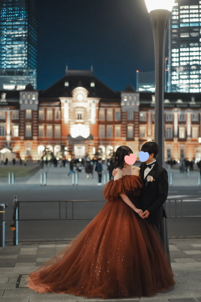 A by Hatsuko Endo Luna cocoa 東京駅でのフォトウェディング ラヴィファクトリー