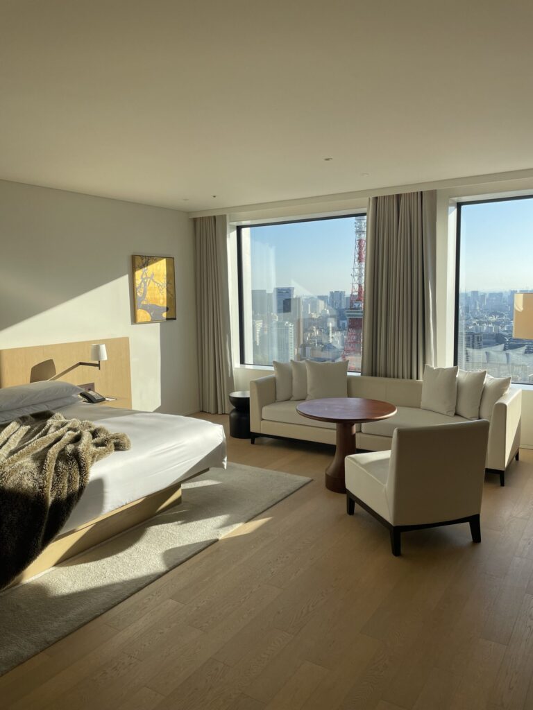 東京エディション虎ノ門　客室　東京タワー