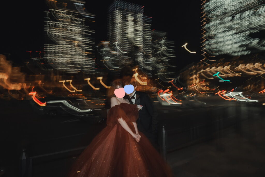 フォトウェディング 丸の内 東京駅 イルミネーション ラヴィファクトリー ハツコエンドウ A by Hatsuko Endo Luna