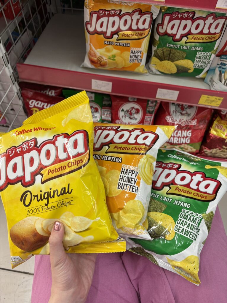 インドネシア バリ カルビー ポテトチップス おみやげ