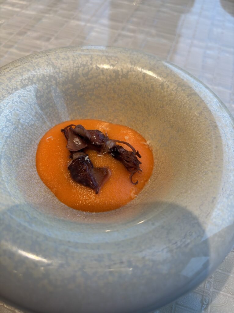 ベージュ アランデュカス・東京 ランチコース 入籍日ランチ 記念日ランチ 前菜