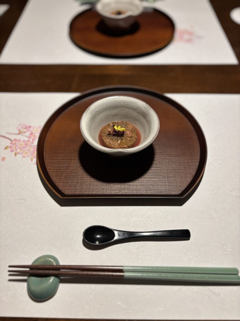 界鬼怒川 夕食 特別会席 先付け
