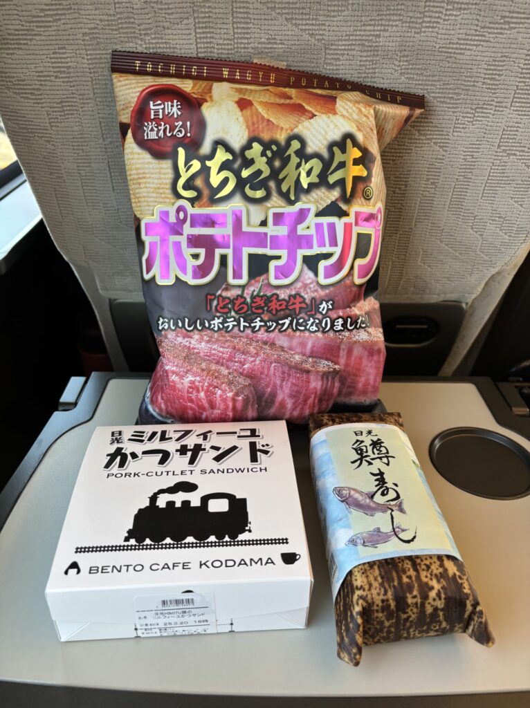 下今市駅　駅弁　栃木