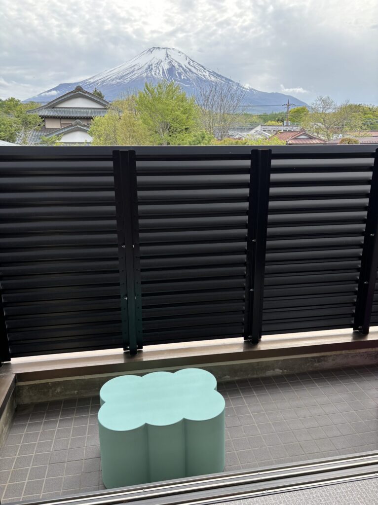 富士山の見える全室個室サウナ付旅館しずく 個室サウナ プライベートサウナ ととのいスペース 外気浴 富士山