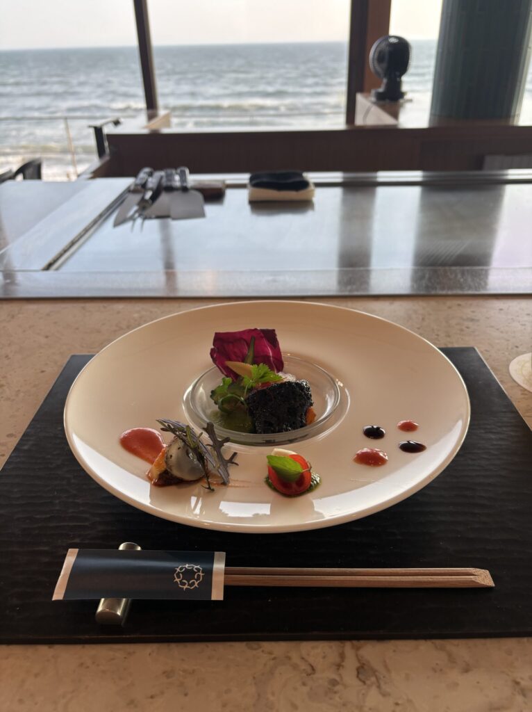 鉄板焼き　七里ヶ浜　湘南　オーシャンビュー