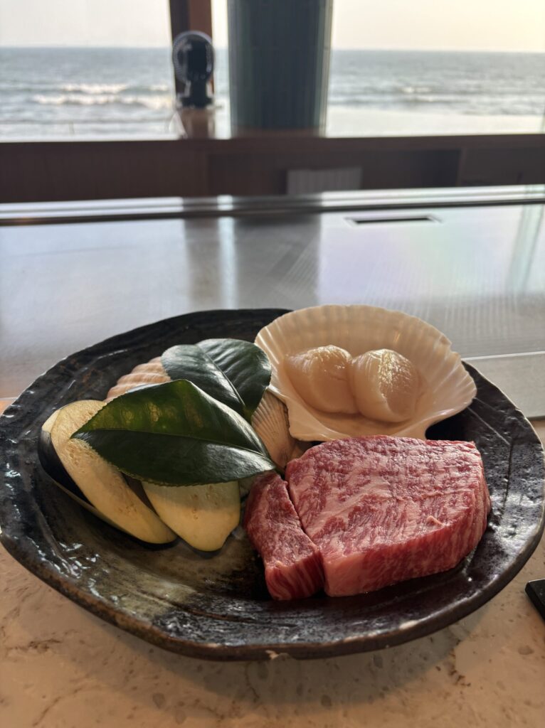 鉄板焼き　七里ヶ浜　湘南　オーシャンビュー