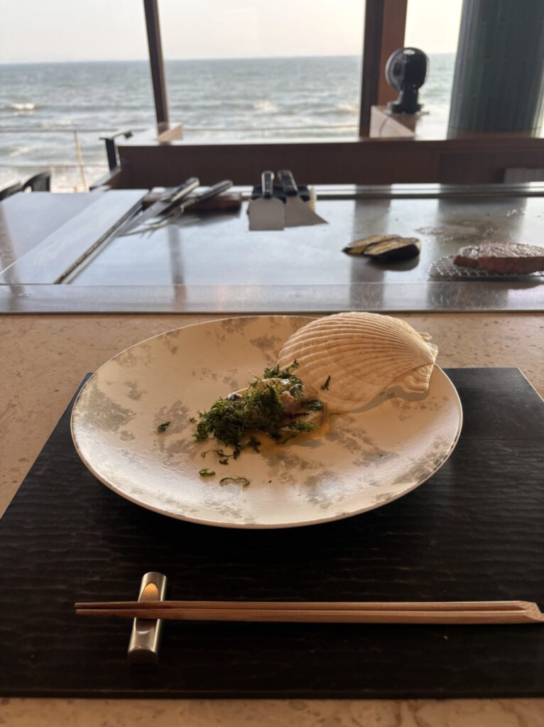 鉄板焼き　七里ヶ浜　湘南　オーシャンビュー