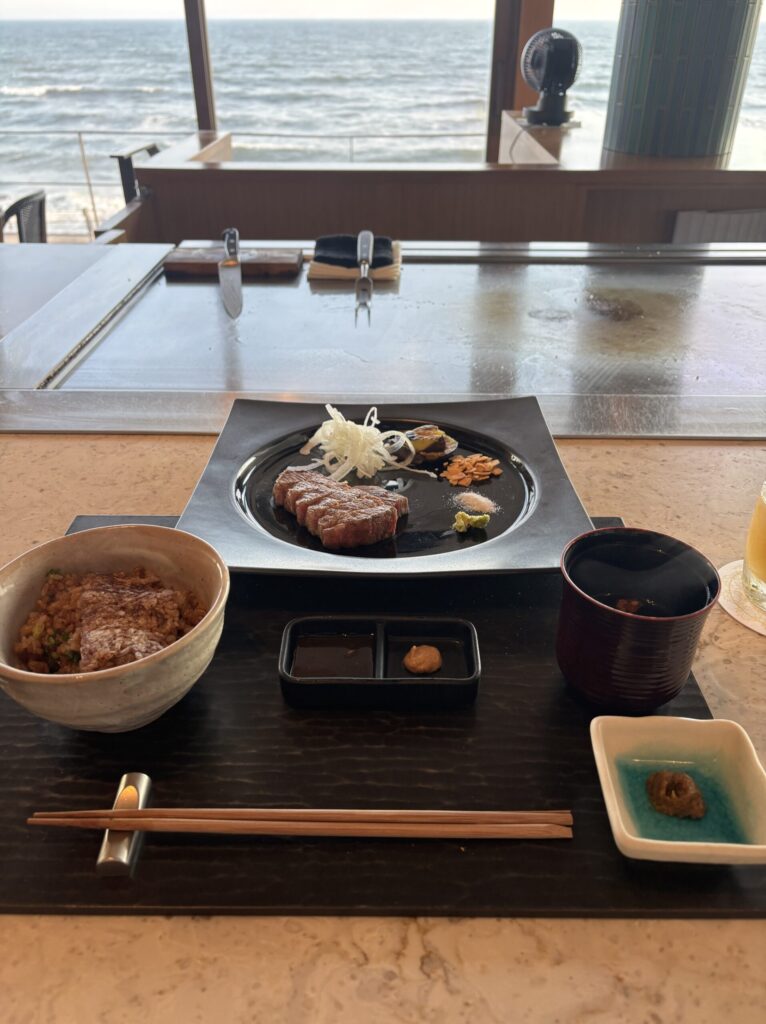 鉄板焼き　七里ヶ浜　湘南　オーシャンビュー