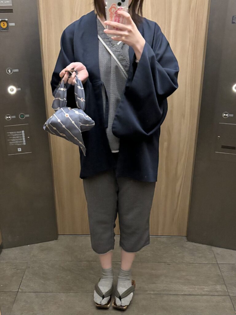 界別府　館内着　風呂敷