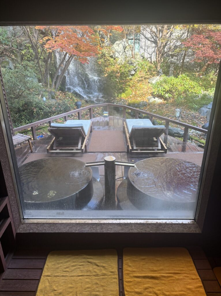 登別グランドホテル　大浴場　鬼サウナ　鬼灯の湯　温泉