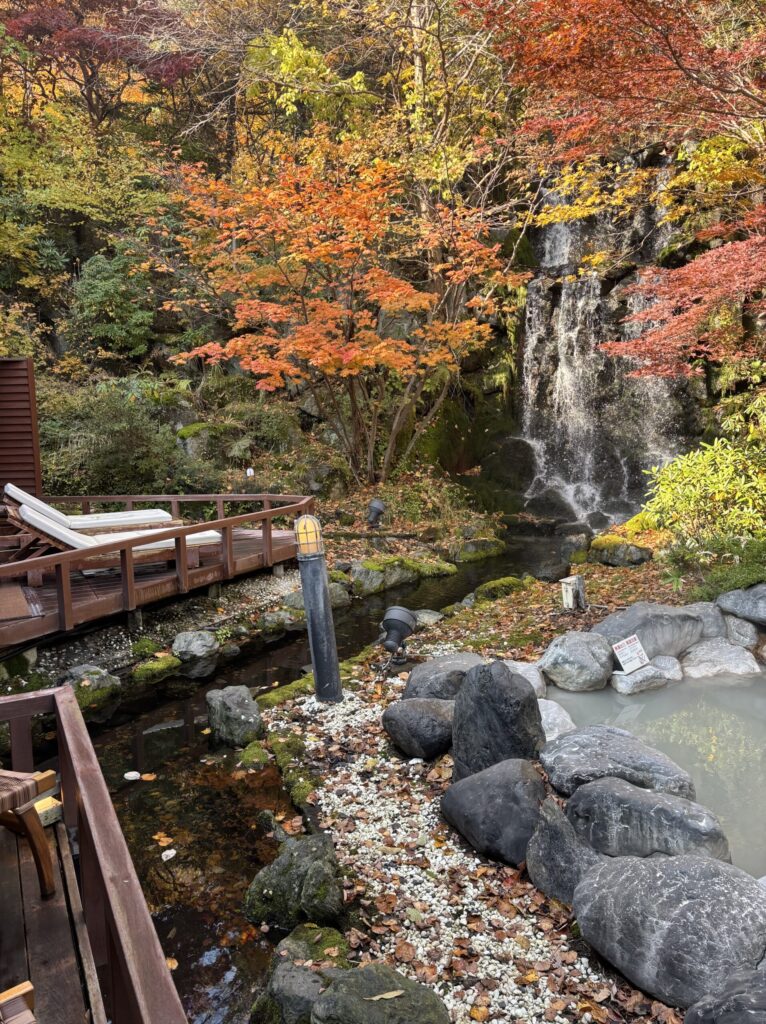 登別グランドホテル　大浴場　鬼サウナ　鬼灯の湯　温泉