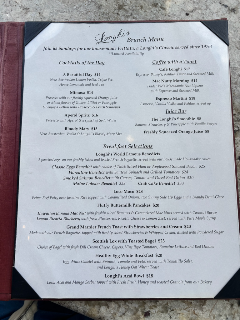 マリオット・コオリナ・ビーチクラブ 朝食